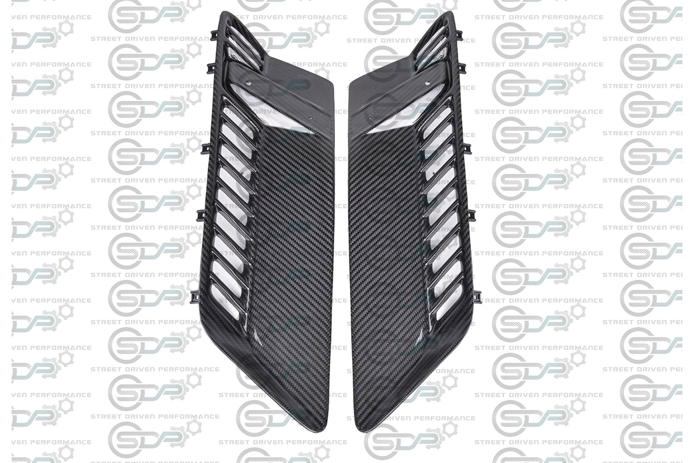2014-2019 C7 Corvette - Carbon Fiber "Z06 Style" Side Fender Vents